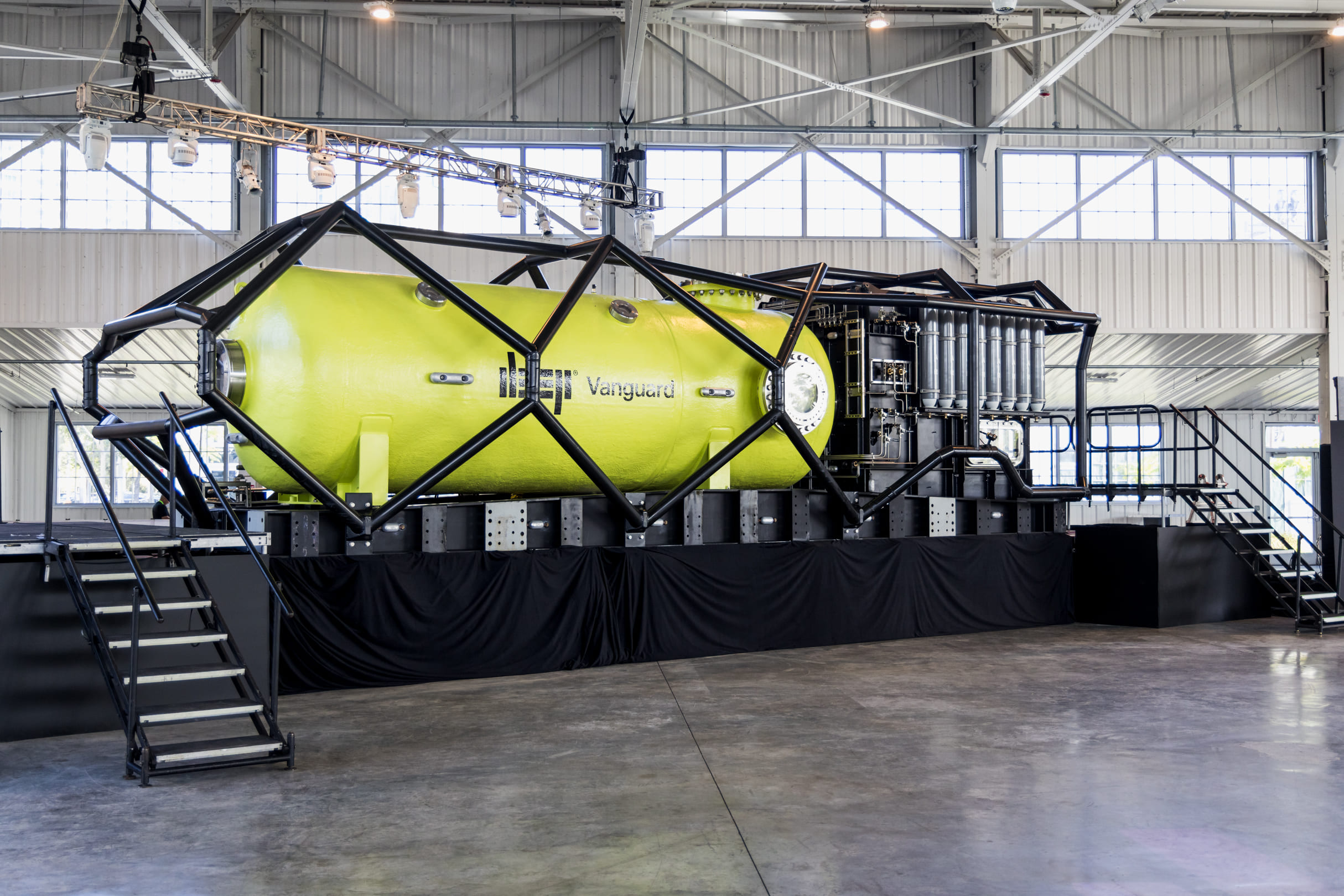 2 Vanguard subsea human habitat unveiling in Miami